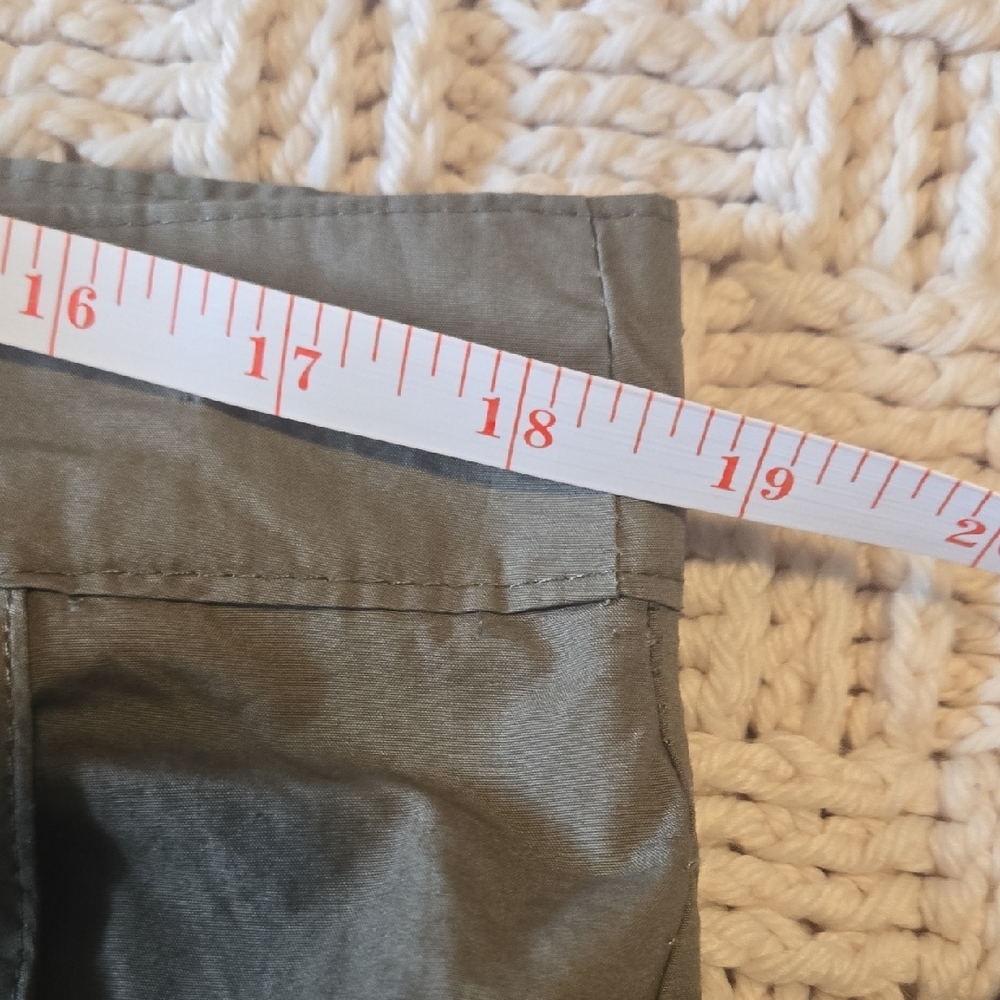 Women's Olive Cargo Joggers - Picture 7 of 9
